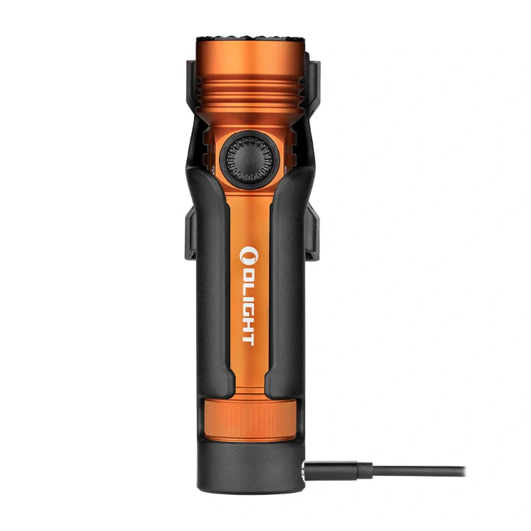 Load image into Gallery viewer, OLIGHT SEEKER4PROOG Seeker 4 Pro High Power Flashlight - Orange CW(5700~7000K)

