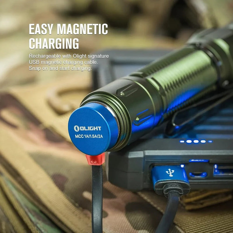 Load image into Gallery viewer, OLIGHT WARRIOR3SODG Warrior 3S High Beam Tactical Flashlight - OD Green
