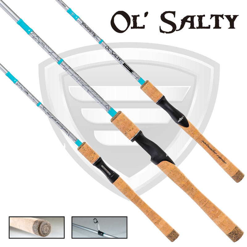 Load image into Gallery viewer, OL' Salty Spinning Rod
