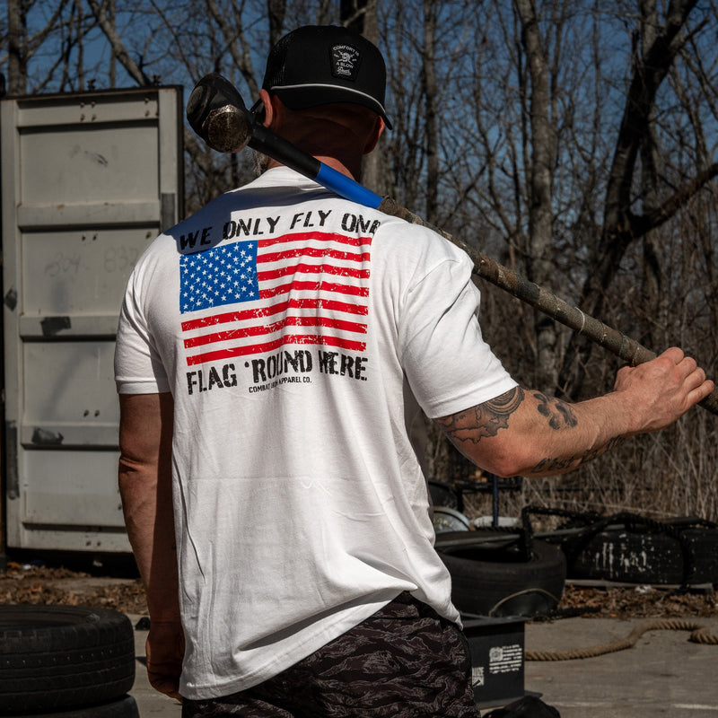 Load image into Gallery viewer, Only Flag We Fly 'Round Here Men's T-Shirt
