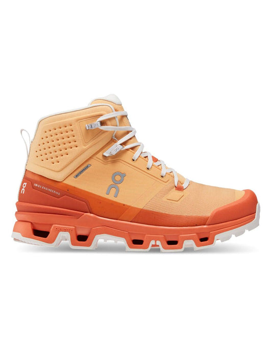 Women's On Cloudrock 2 Waterproof, Copper/Flare, 8.5 B Medium - Skoutley Outdoors LLC