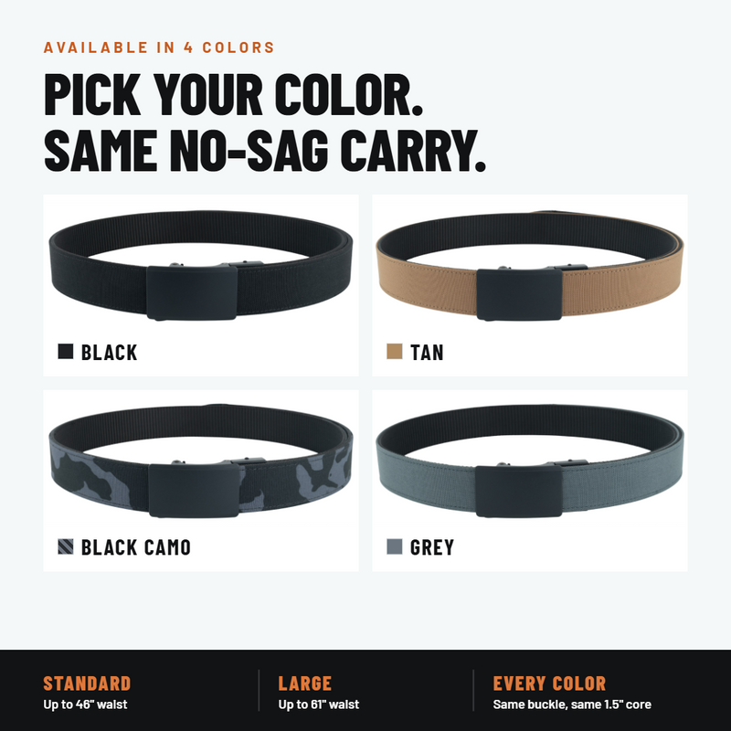 Load image into Gallery viewer, OPS 1.0 EDC Belt 1.5" Width Ballistic Nylon for Everyday Carry
