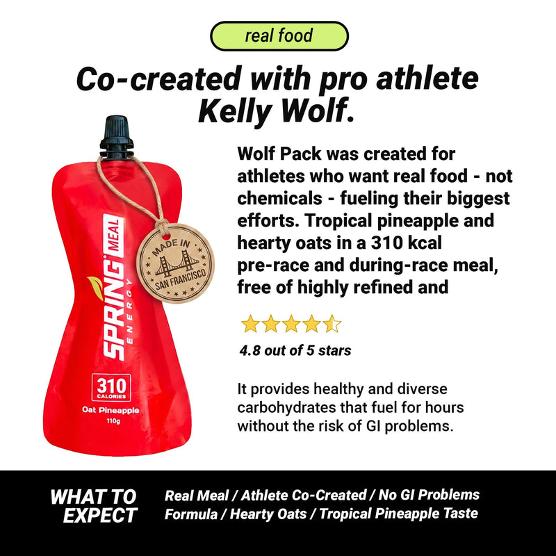 Load image into Gallery viewer, Oat Pineapple Endurance Meal 310 Kcal - Wolf Pack
