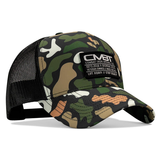 Branded CMBT Labeled Mid-Profile Snapback Hat