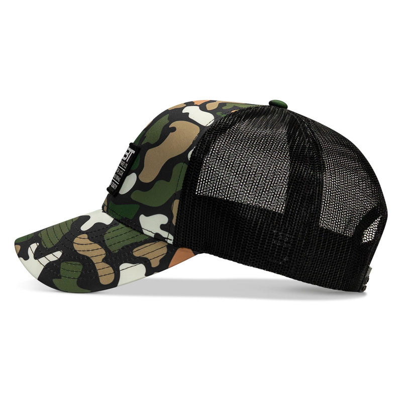 Load image into Gallery viewer, Branded CMBT Labeled Mid-Profile Snapback Hat
