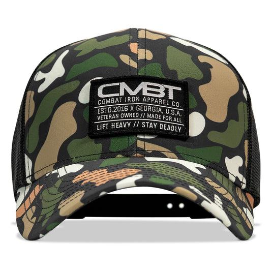 Branded CMBT Labeled Mid-Profile Snapback Hat