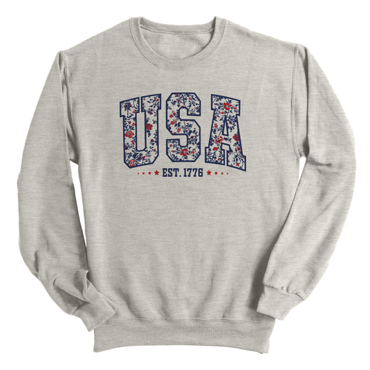 USA Floral Est 1776 (Front)
