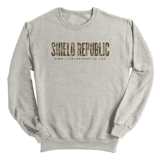 Shield Republic Duck Camo Banner Text (Front)