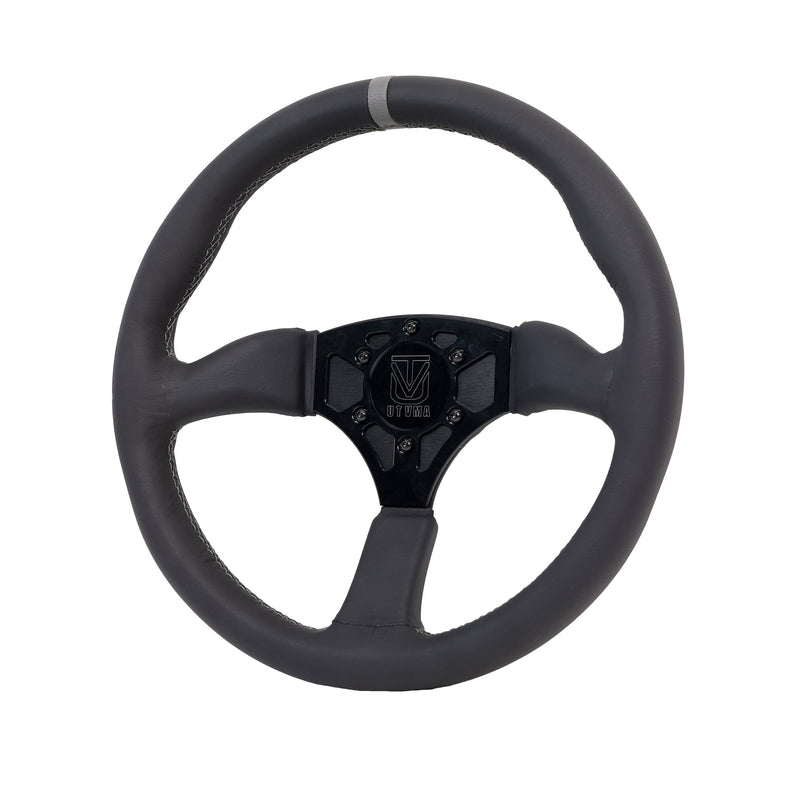Load image into Gallery viewer, UTVMA Octane Leather Steering Wheel With Hub (Polaris, Can Am Models)
