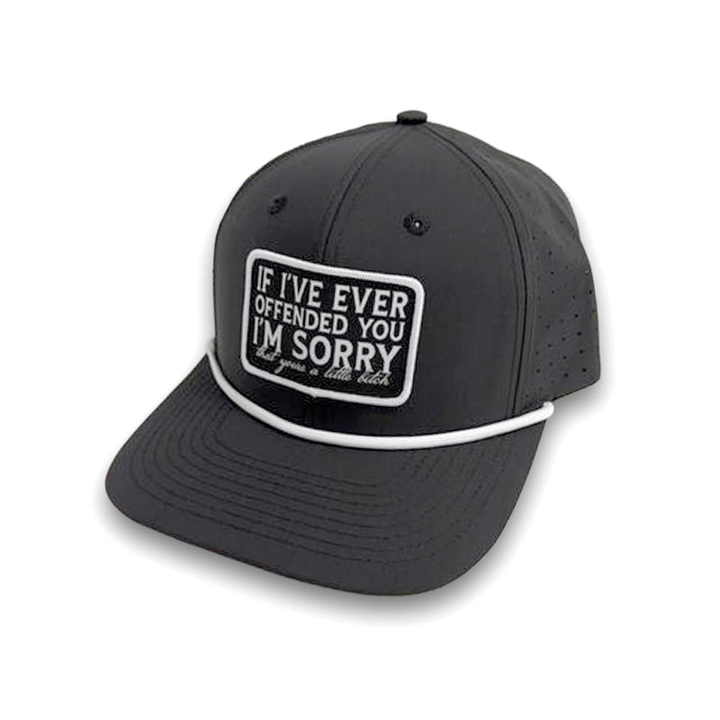 Load image into Gallery viewer, If I’ve Ever Offended You Woven Patch Hat
