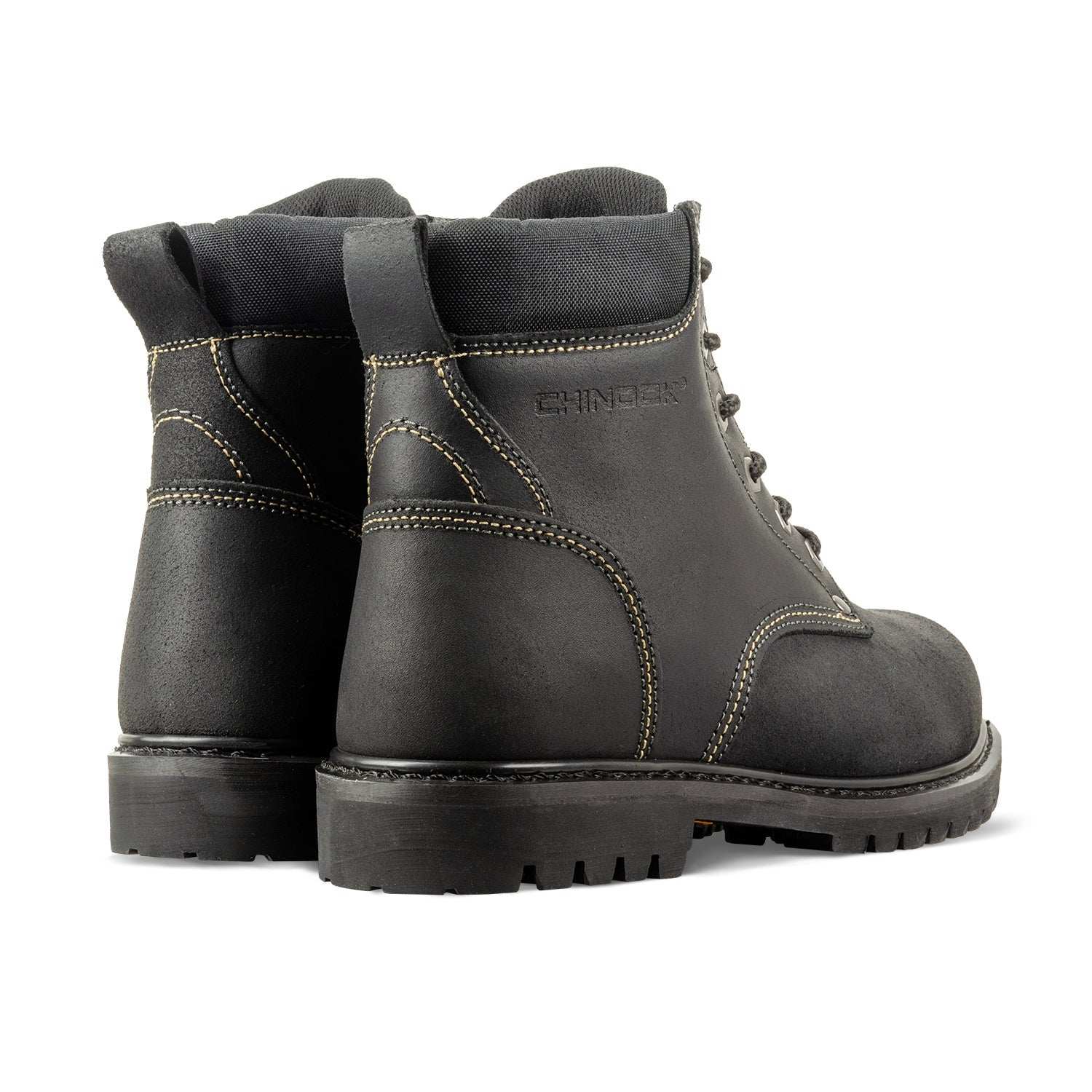 Oil Rigger 6” Steel Toe Men’s Work Boot - Black - Skoutley Outdoors LLC