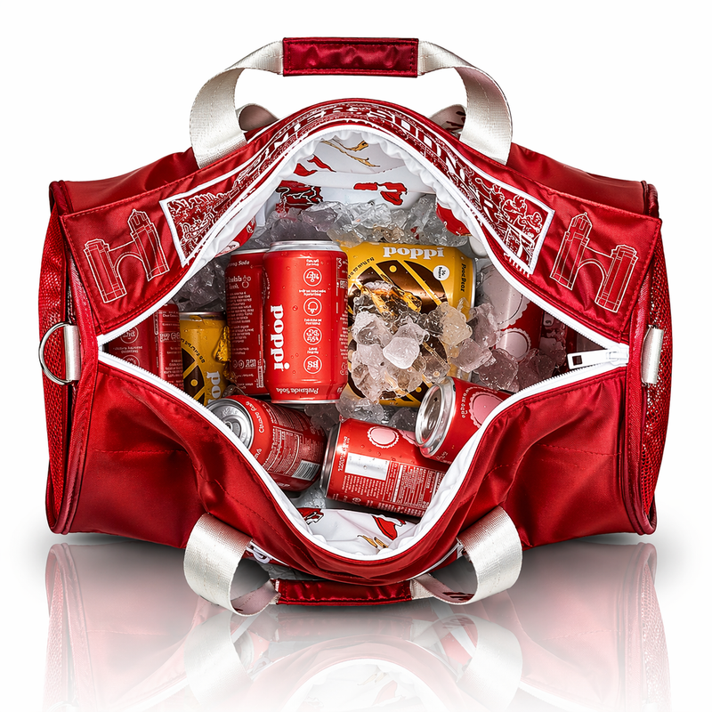 Load image into Gallery viewer, University of Oklahoma Duffel Cooler
