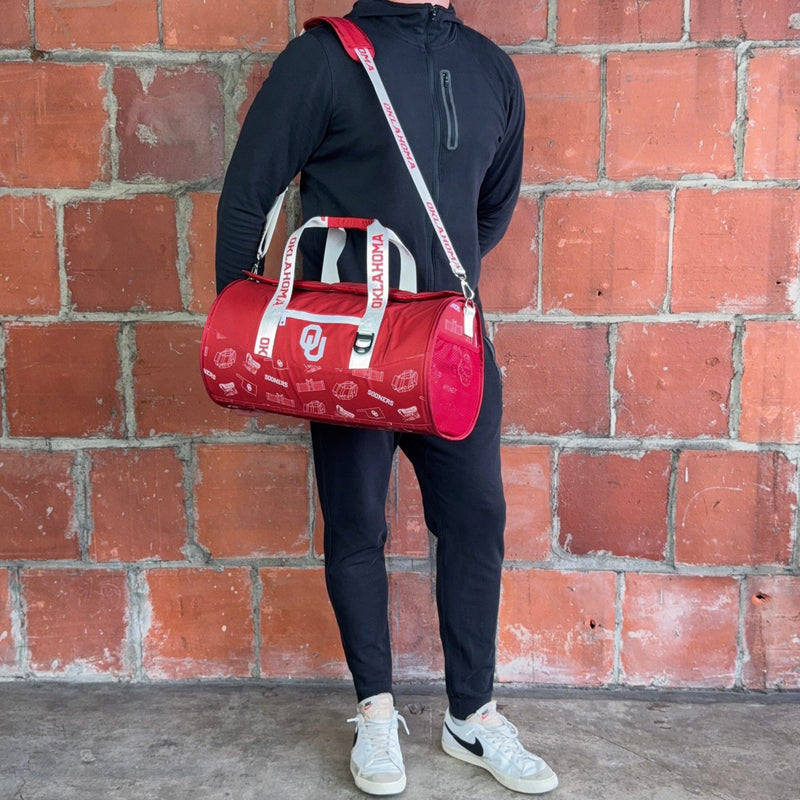 Load image into Gallery viewer, University of Oklahoma Duffel Cooler
