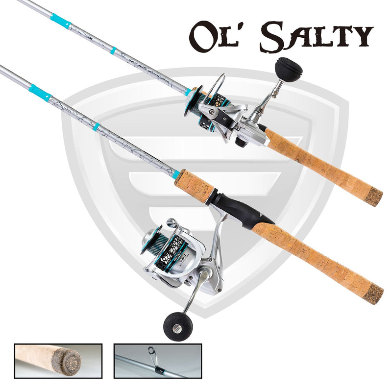 Load image into Gallery viewer, OL' Salty Spinning Combo
