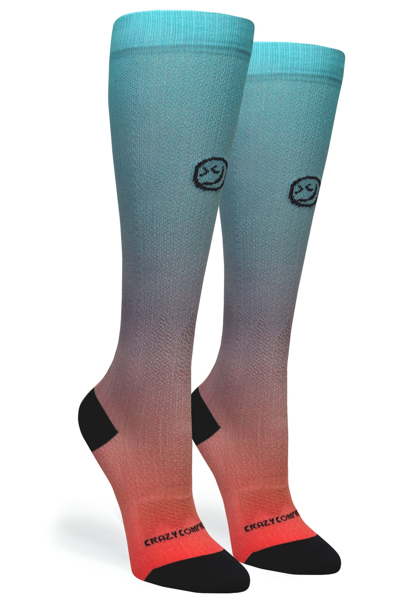 Load image into Gallery viewer, Ombré Peach Aqua - (Standard &amp; Extra Wide)
