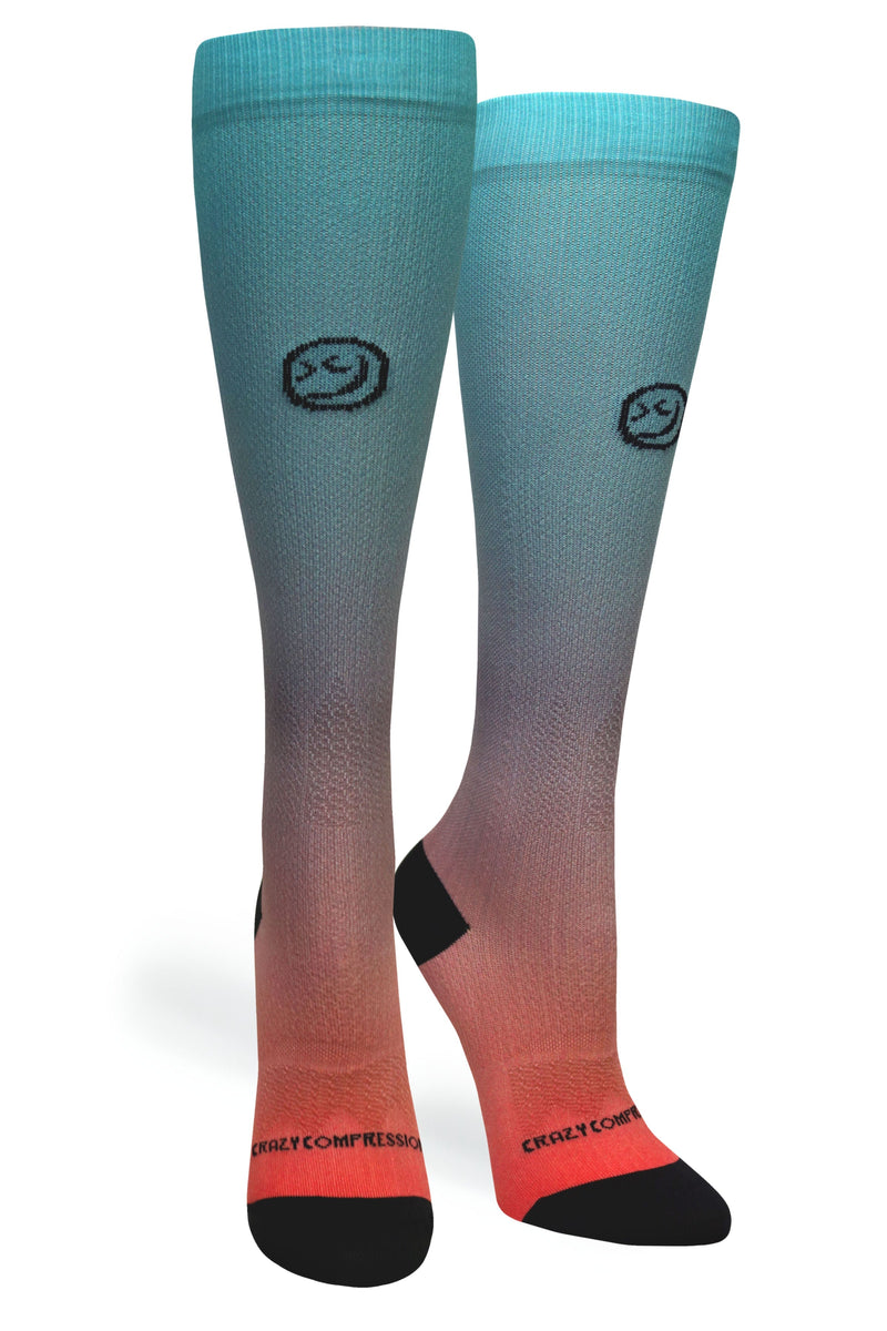 Load image into Gallery viewer, Ombré Peach Aqua - (Standard &amp; Extra Wide)
