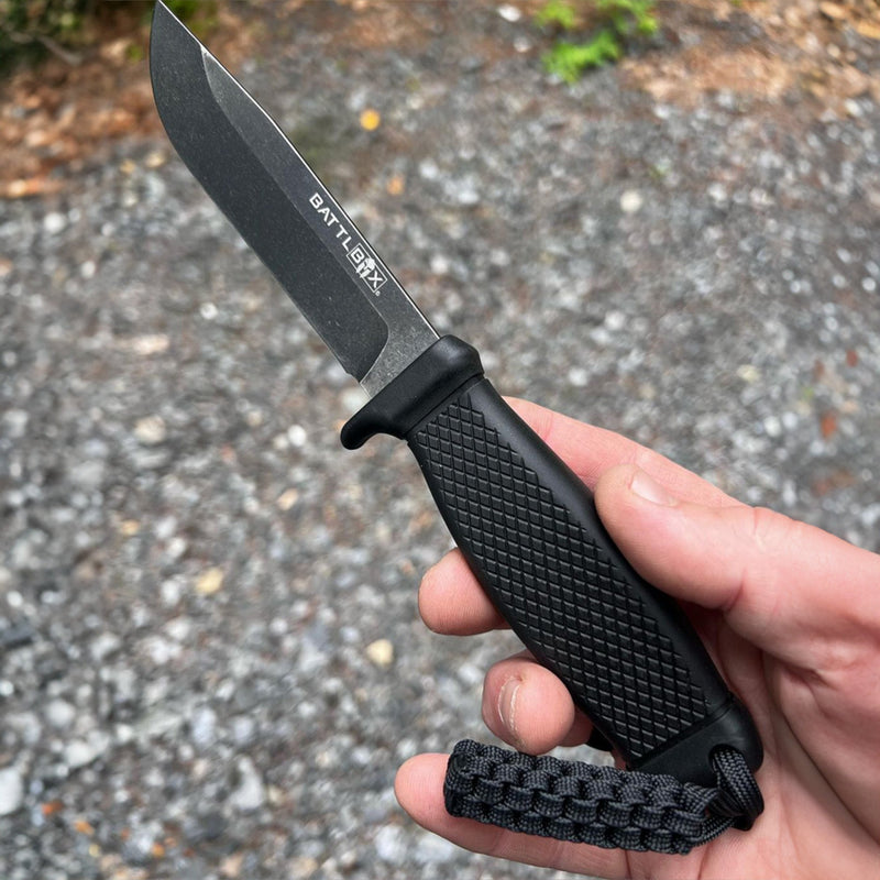 Load image into Gallery viewer, BattlBox Onyx Fixed Blade Knife
