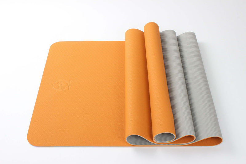 Load image into Gallery viewer, 2-Tone TPE Premium Yoga Mat
