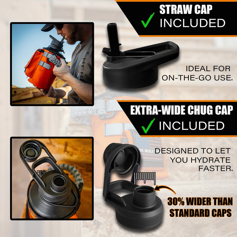 Load image into Gallery viewer, 64oz Iron Workforce Bottles
