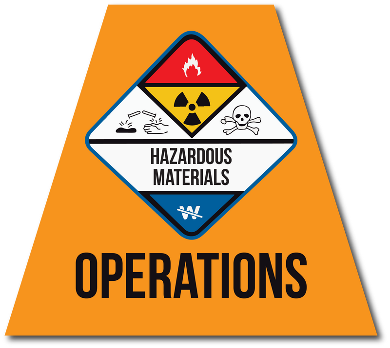 Load image into Gallery viewer, HAZMAT OPERATIONS REFLECTIVE HELMET (TET) TETRAHEDRON
