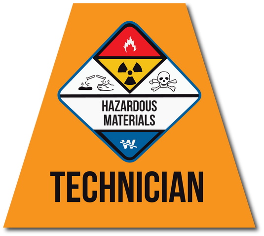 HAZMAT TECHNICIAN REFLECTIVE HELMET (TET) TETRAHEDRON