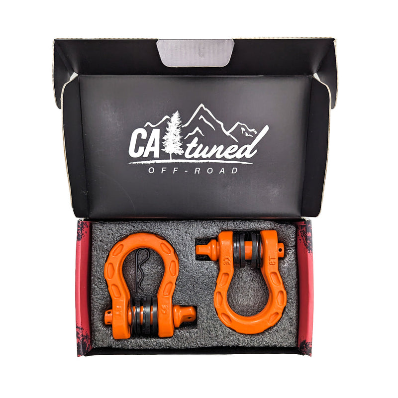 Load image into Gallery viewer, CAtuned Off-Road MadMax Shackle D-Rings

