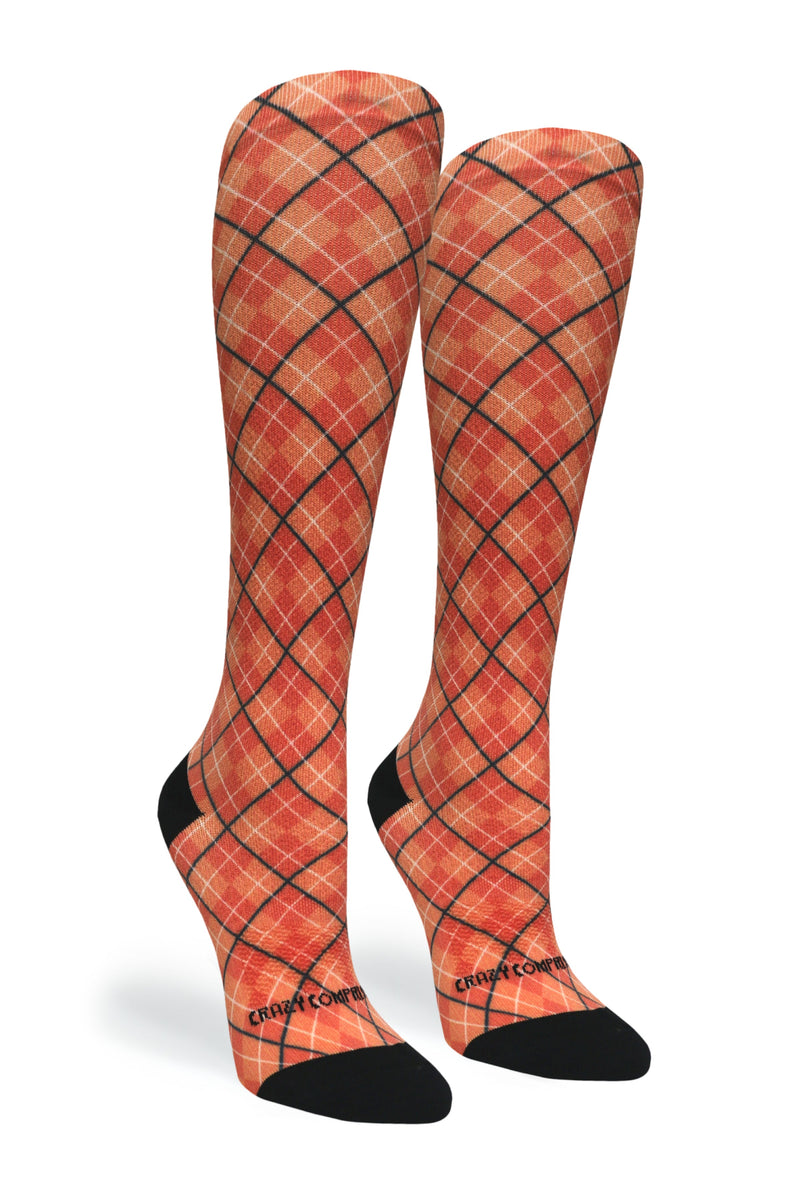 Load image into Gallery viewer, Orange Plaid - (Standard &amp; Extra Wide)
