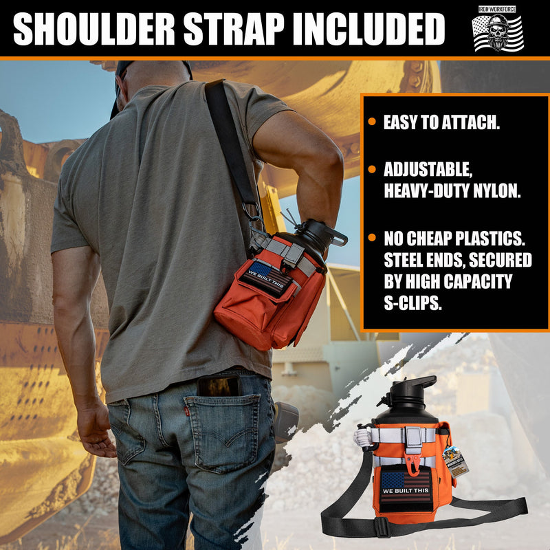 Load image into Gallery viewer, 64oz Iron Workforce Bottles

