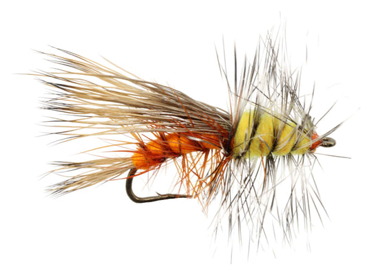 Orange Stimulator Fly Tying Material Kit, size 12 | Wild Water Fly Fishing - Skoutley Outdoors LLC