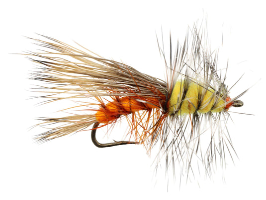 Orange Stimulator Fly Tying Material Kit, size 12 | Wild Water Fly Fishing - Skoutley Outdoors LLC