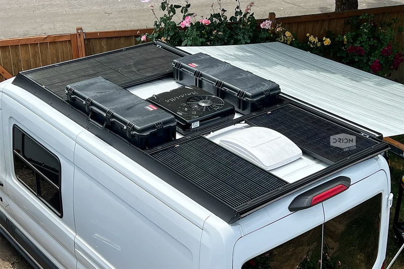 Load image into Gallery viewer, Ford Transit Stealth+ Roof Rack

