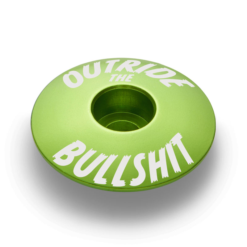 Load image into Gallery viewer, Outride The Bullshit Bicycle Headset Cap
