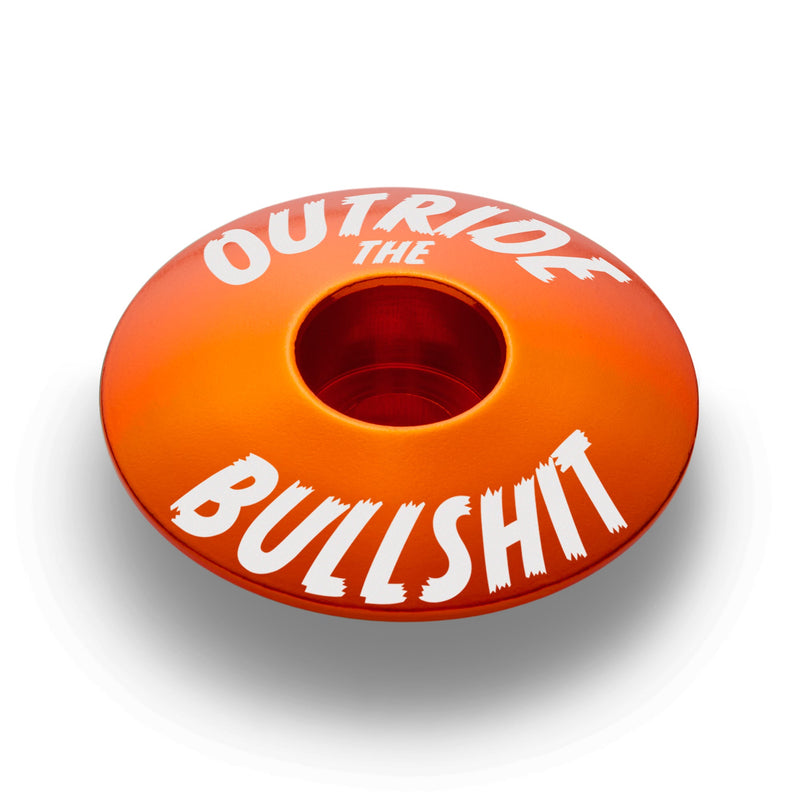 Load image into Gallery viewer, Outride The Bullshit Bicycle Headset Cap
