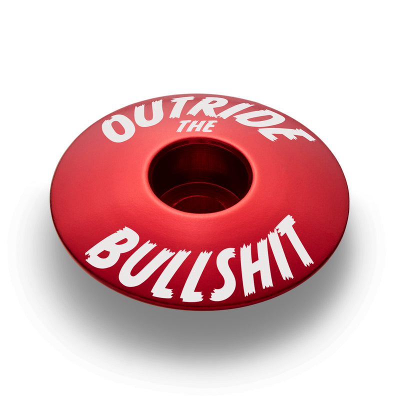 Load image into Gallery viewer, Outride The Bullshit Bicycle Headset Cap
