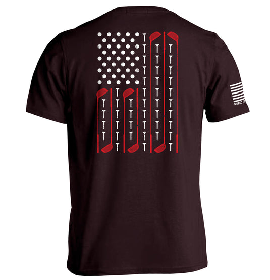 Golf American Flag