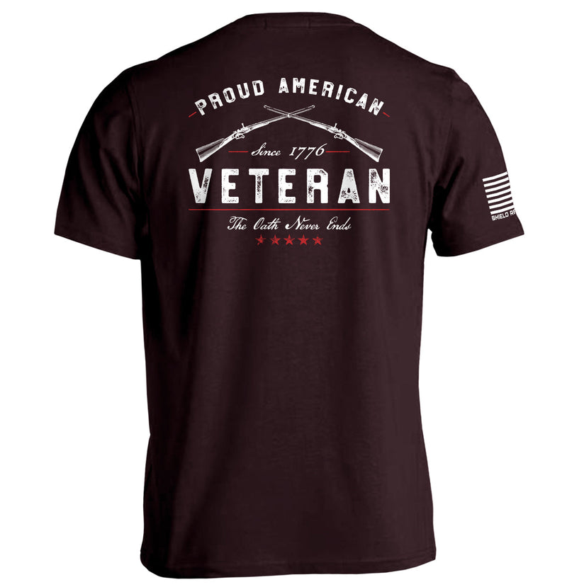 Load image into Gallery viewer, Proud American Veteran The Oath Never Ends

