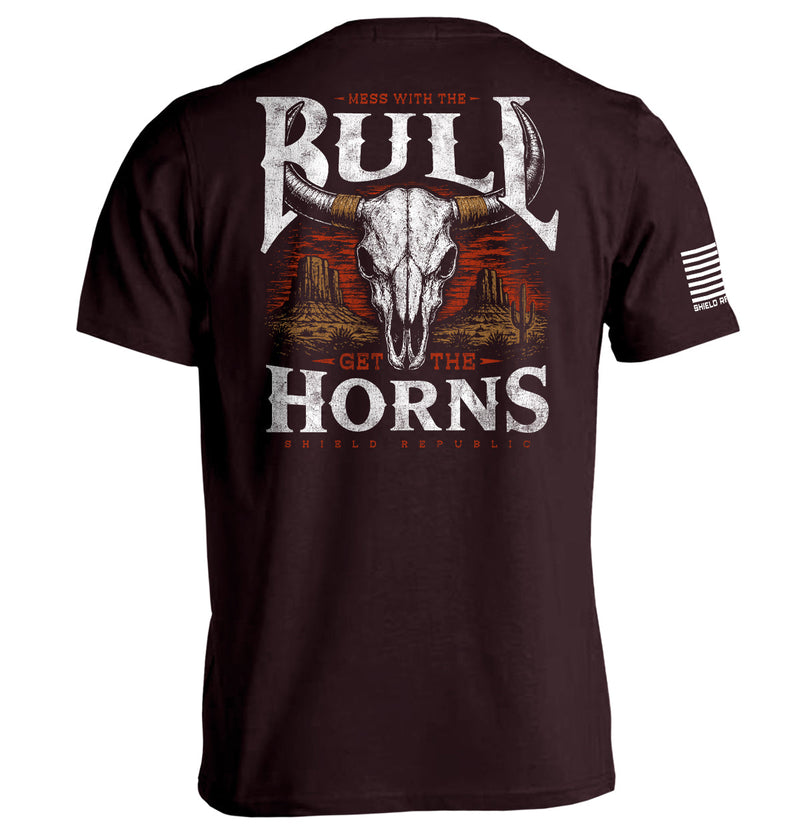 Load image into Gallery viewer, Mess with the Bull, Get the Horns

