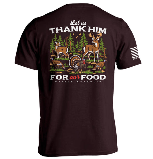 Let Us Thank Him For Our Food