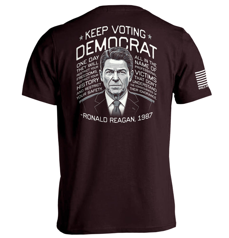 Load image into Gallery viewer, Keep Voting Democrat Ronald Reagan
