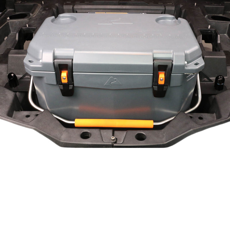 Load image into Gallery viewer, Litt Industries Ozark 26 qt cooler mounts for Ozark trail cooler mount for polaris rzr XP/ XP4 / 1000 / Turbo
