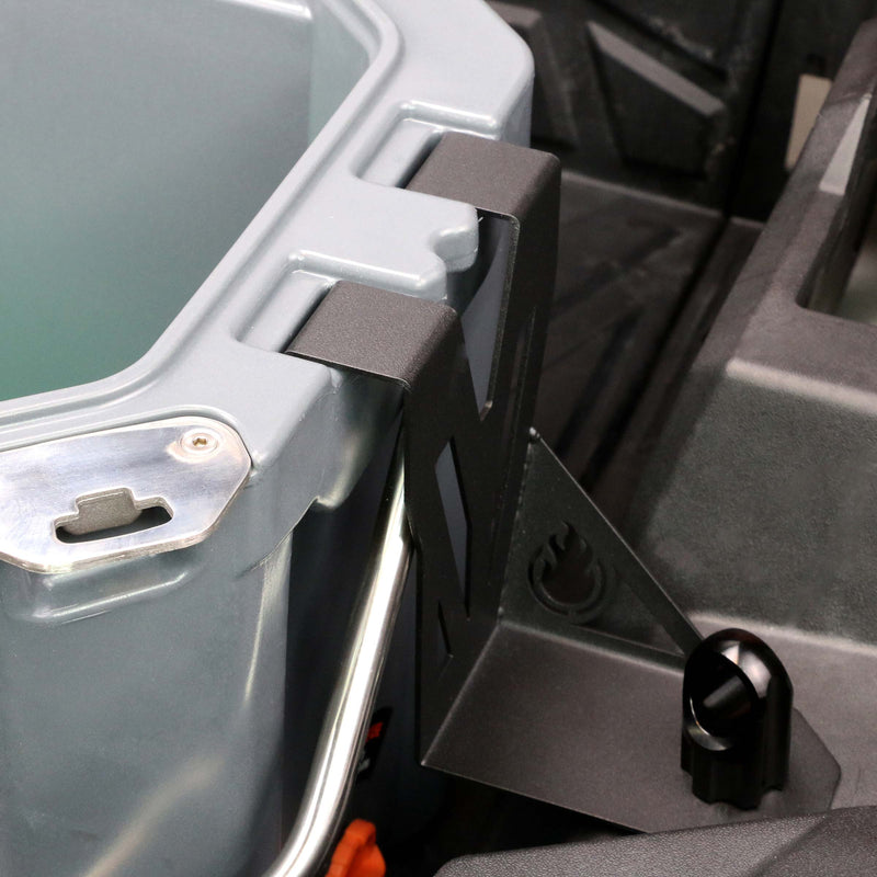 Load image into Gallery viewer, Litt Industries Ozark 26 qt cooler mounts for Ozark trail cooler mount for polaris rzr XP/ XP4 / 1000 / Turbo
