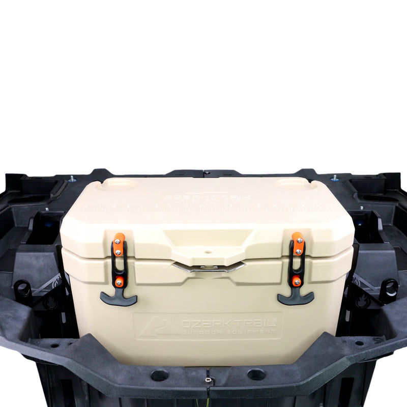Load image into Gallery viewer, Ozark Trail 26 Qt Older Style Cooler Mounts for Polaris RZR XP XP4 1000 Turbo - Litt Industries

