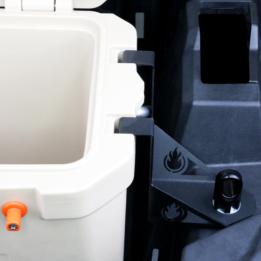 Ozark Trail 26 Qt Older Style Cooler Mounts for Polaris RZR XP XP4 1000 Turbo - Litt Industries