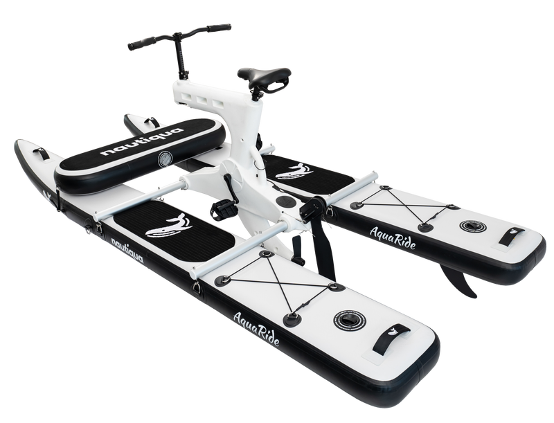 Load image into Gallery viewer, Nautiqua | BORACAY | Premium Catamaran Style Water Bike with Front Pad | 1 Person
