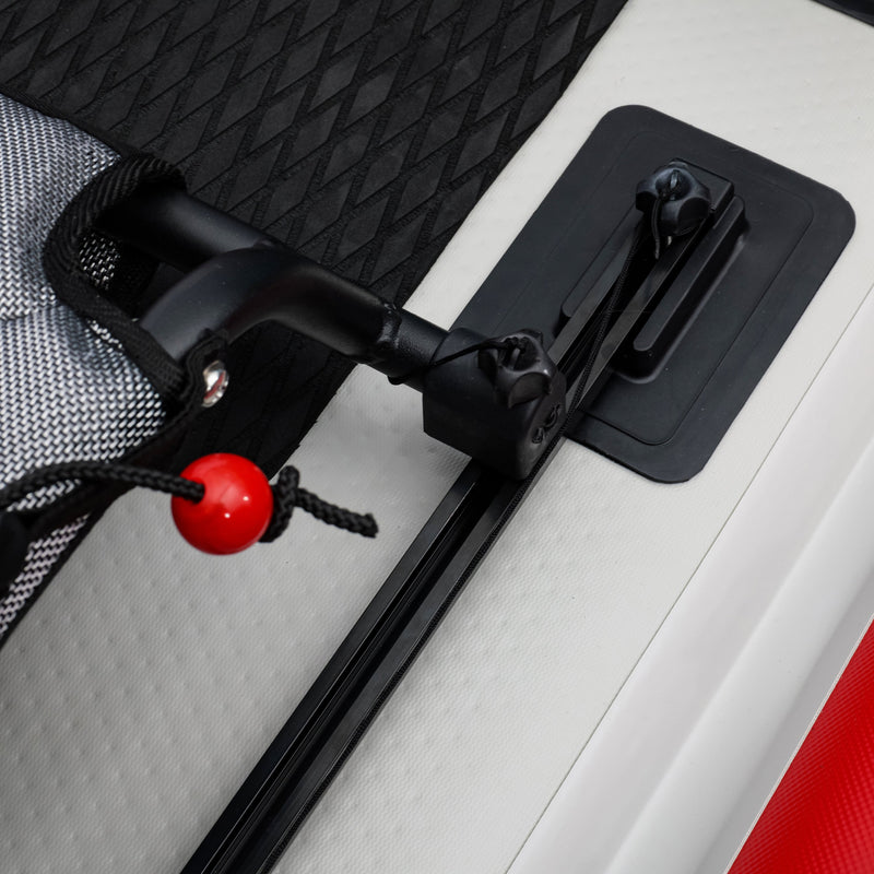Load image into Gallery viewer, Nautiqua | ARUBA | Deluxe Paddleboard Fishing Pedal Kayak | Red
