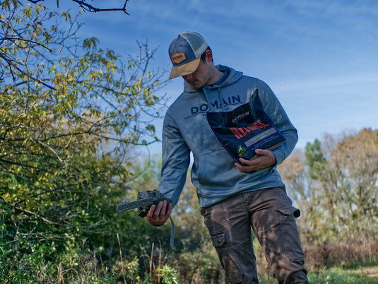 Domain Leather Patch Hat – Yellow/Grey