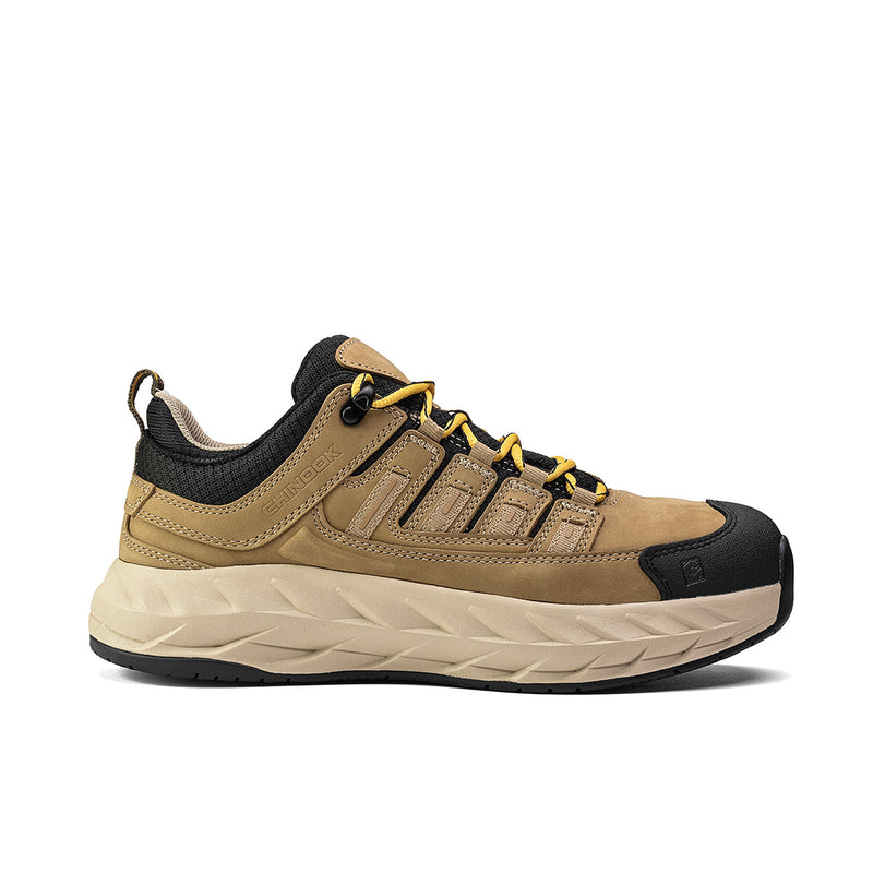 Load image into Gallery viewer, Pro Lace Up Low Waterproof Men’s Shoe - Tan
