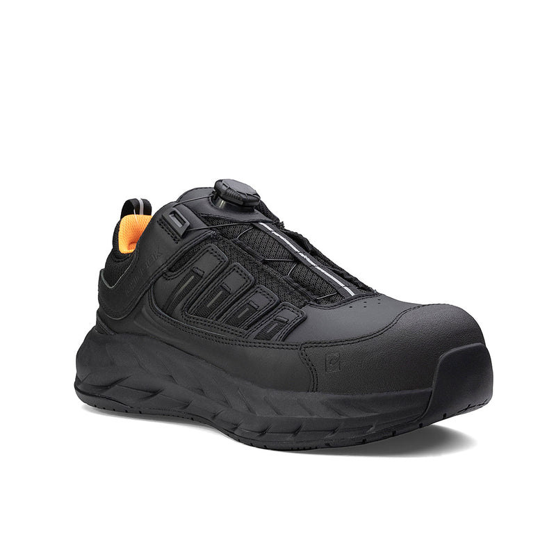 Load image into Gallery viewer, Pro Safety Low Composite Toe Shoe – Black
