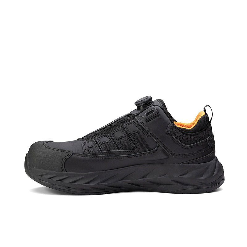 Load image into Gallery viewer, Pro Safety Low Composite Toe Shoe – Black
