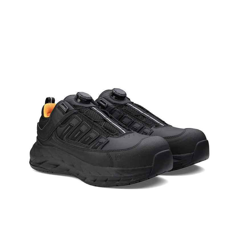 Load image into Gallery viewer, Pro Safety Low Composite Toe Shoe – Black

